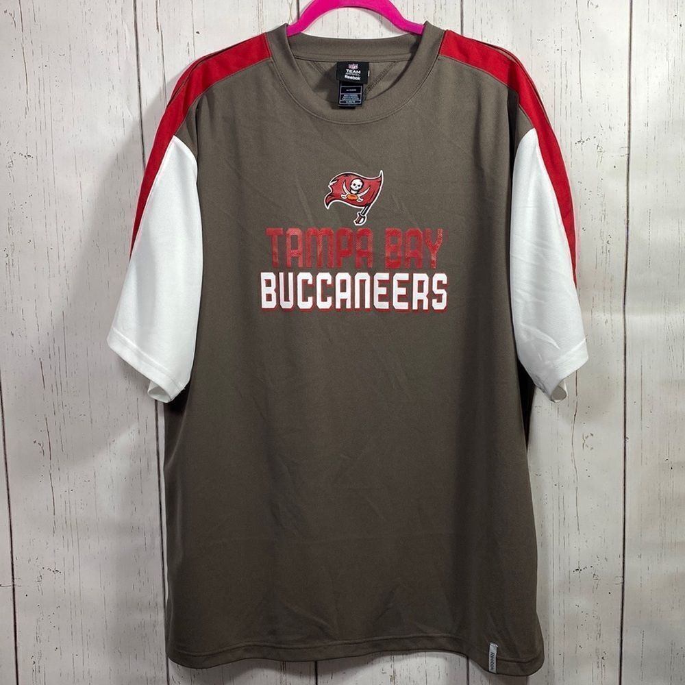 Reebok Mens Tampa Bay Buccaneers Short Sleeve Jersey